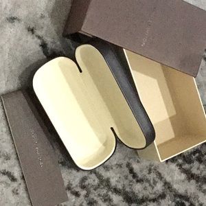 Louis Vuitton eyeglass case, box and booklet